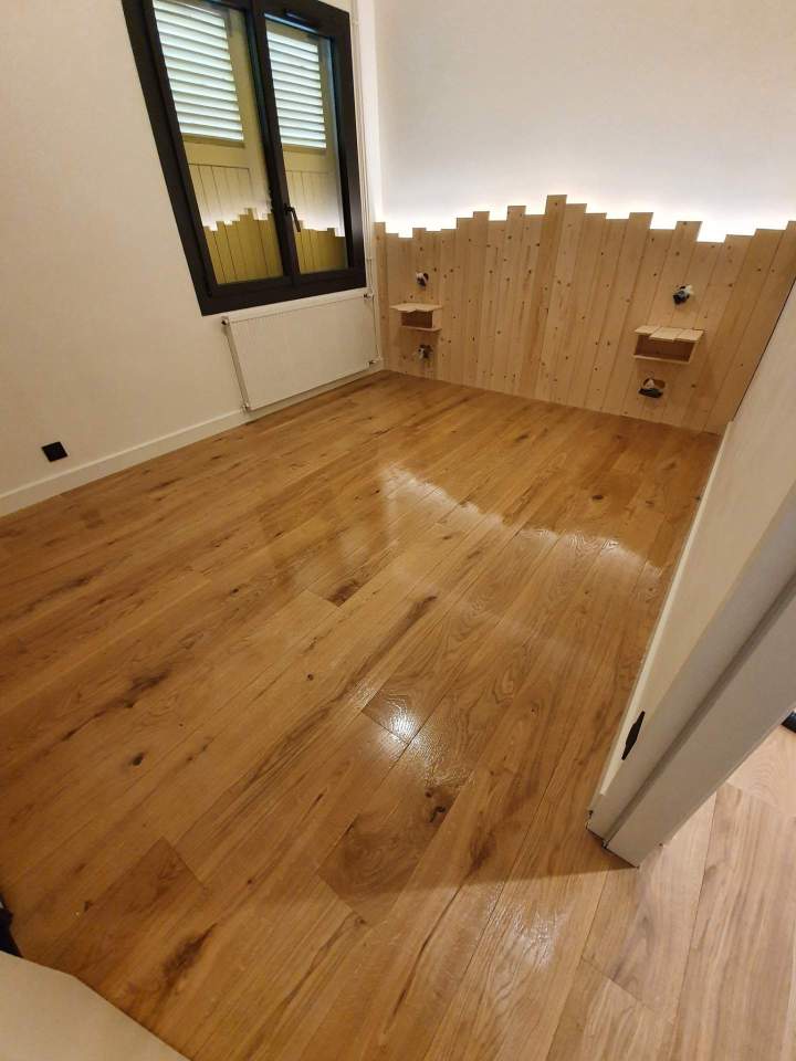 Sol et peinture rénovés Cadaujac