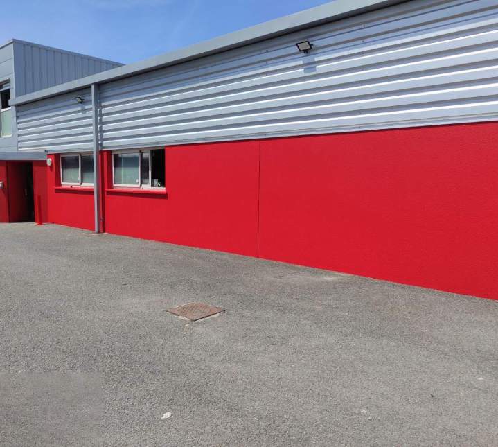 Peinture façade bâtiment Cadaujac